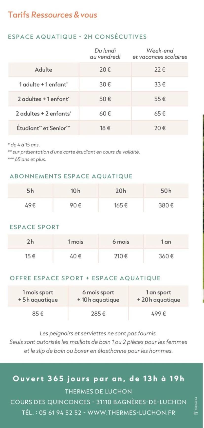 Au 47 Allees D'Etigny - Central & Standing - Avec Parking - Linge De Lit Et De Toilette Inclus Bagnères-de-Luchon Buitenkant foto